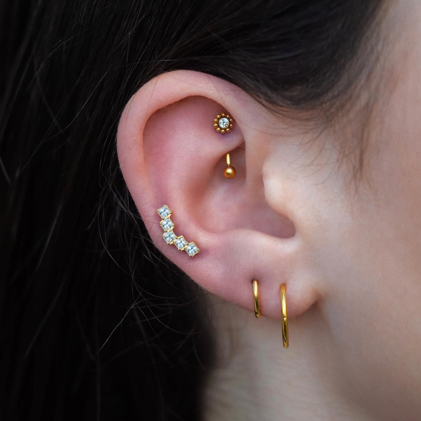 Piercing réalisé par Bryan au Tattoo Studio Tewfick à Angers