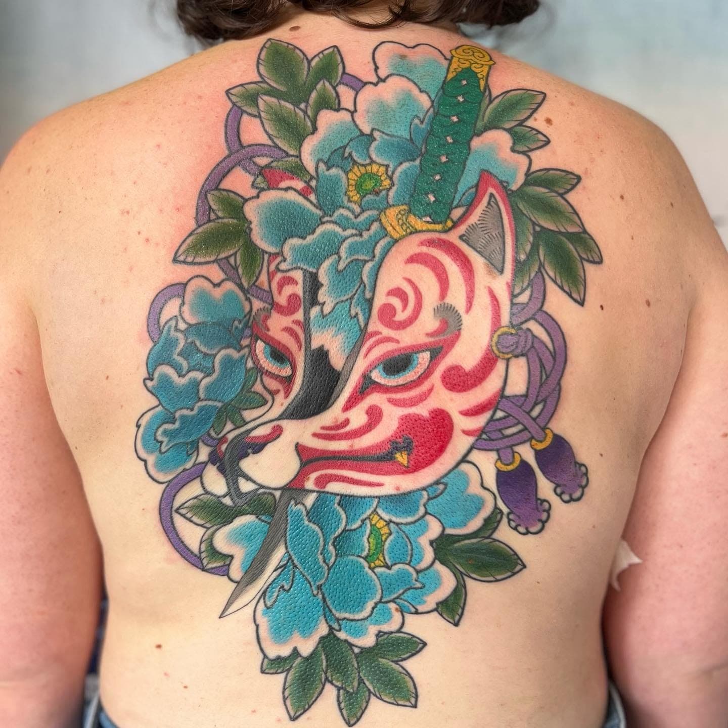 Tatouage réalisé par Adri au Tattoo Studio Tewfick à Angers