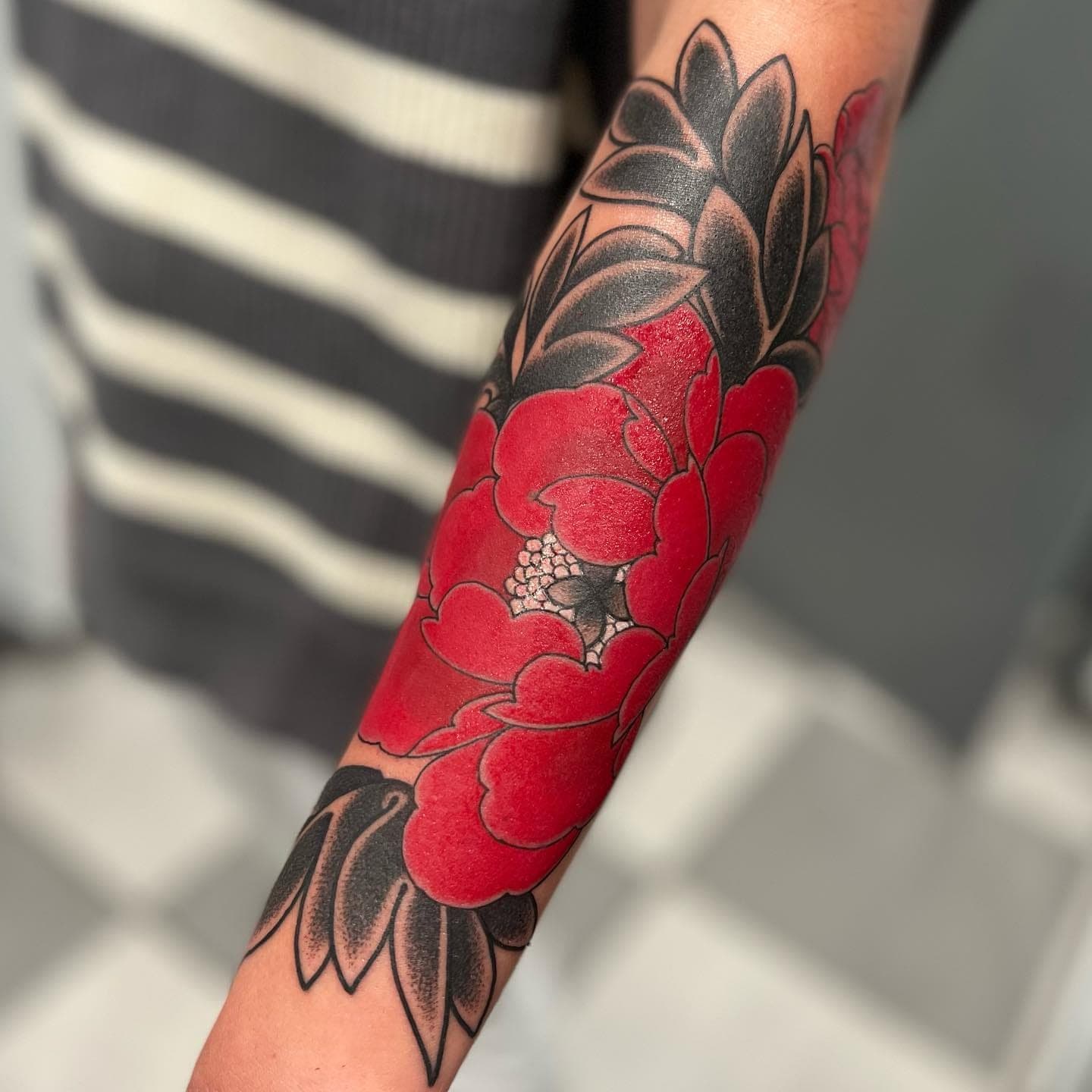 Tatouage réalisé par Adri au Tattoo Studio Tewfick à Angers
