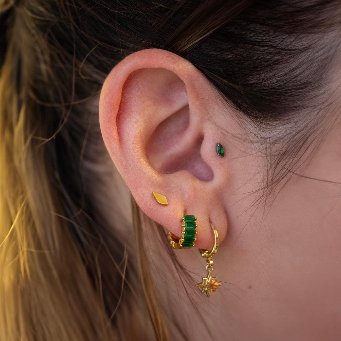 Piercing réalisé par Bryan au Tattoo Studio Tewfick à Angers