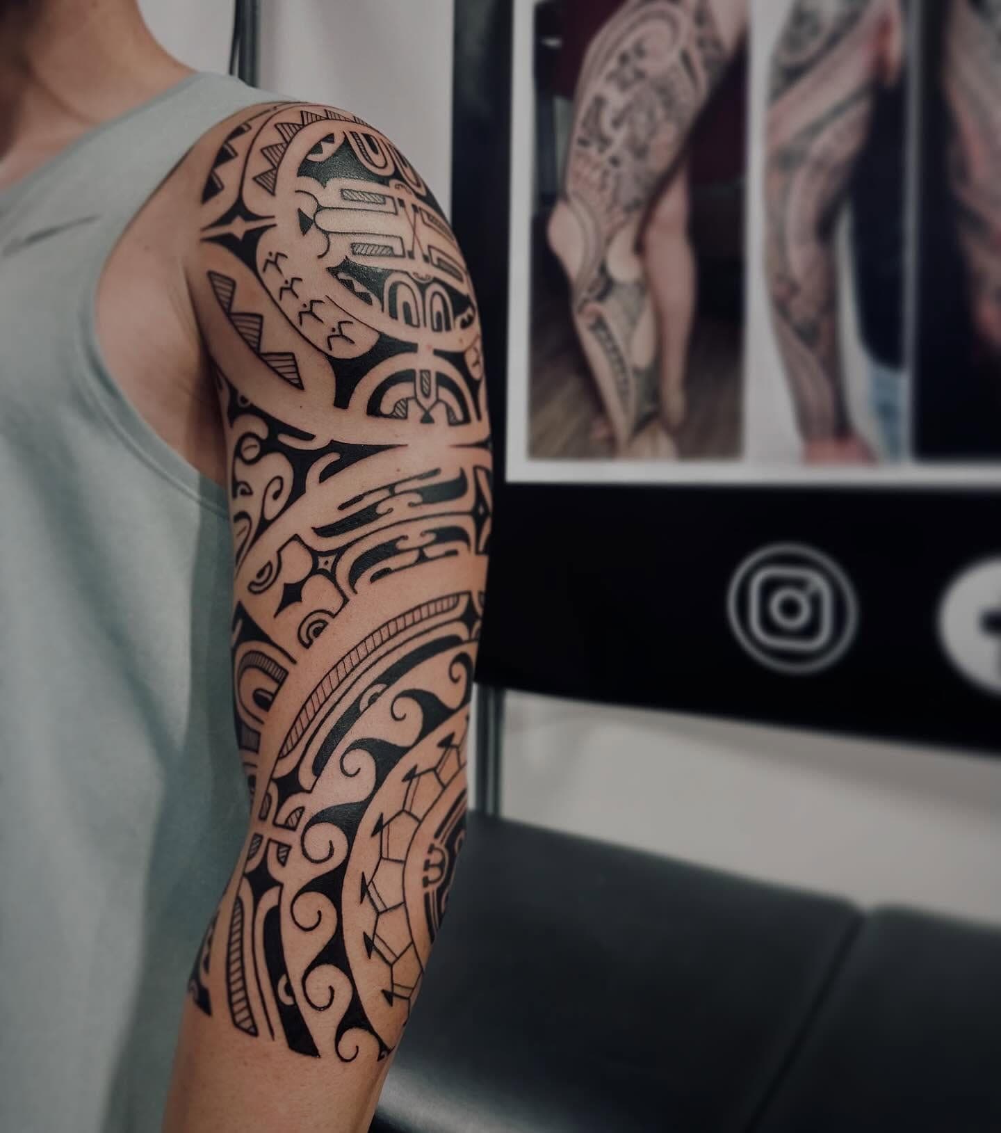 Tatouage réalisé par Ben au Tattoo Studio Tewfick à Angers