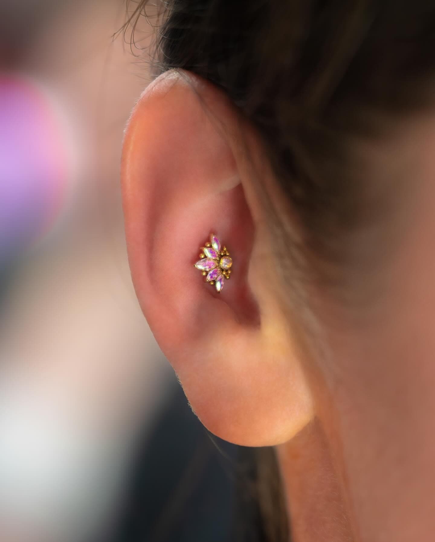 Piercing réalisé par Bryan au Tattoo Studio Tewfick à Angers