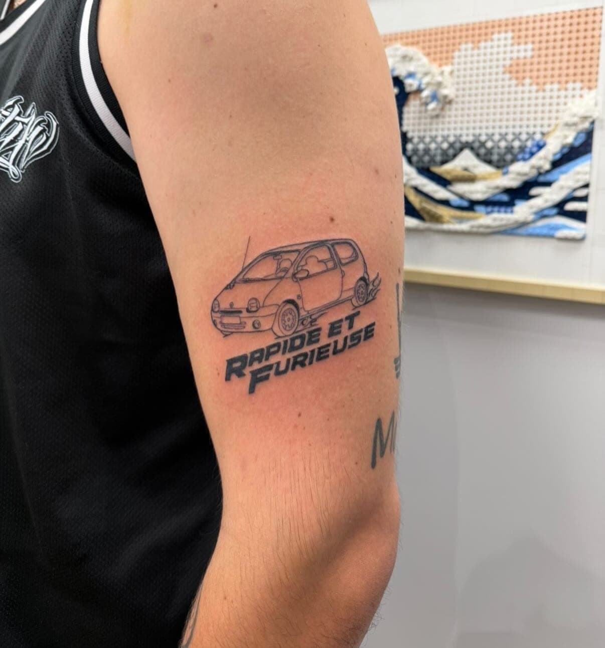Tatouage réalisé par Ben au Tattoo Studio Tewfick à Angers