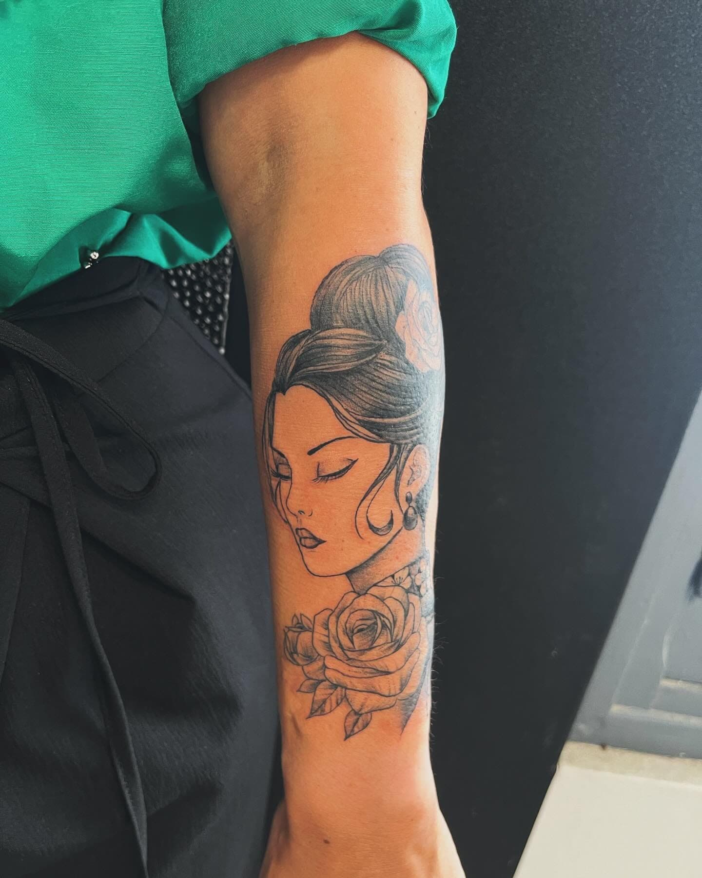 Tatouage réalisé par Rudy au Tattoo Studio Tewfick à Angers