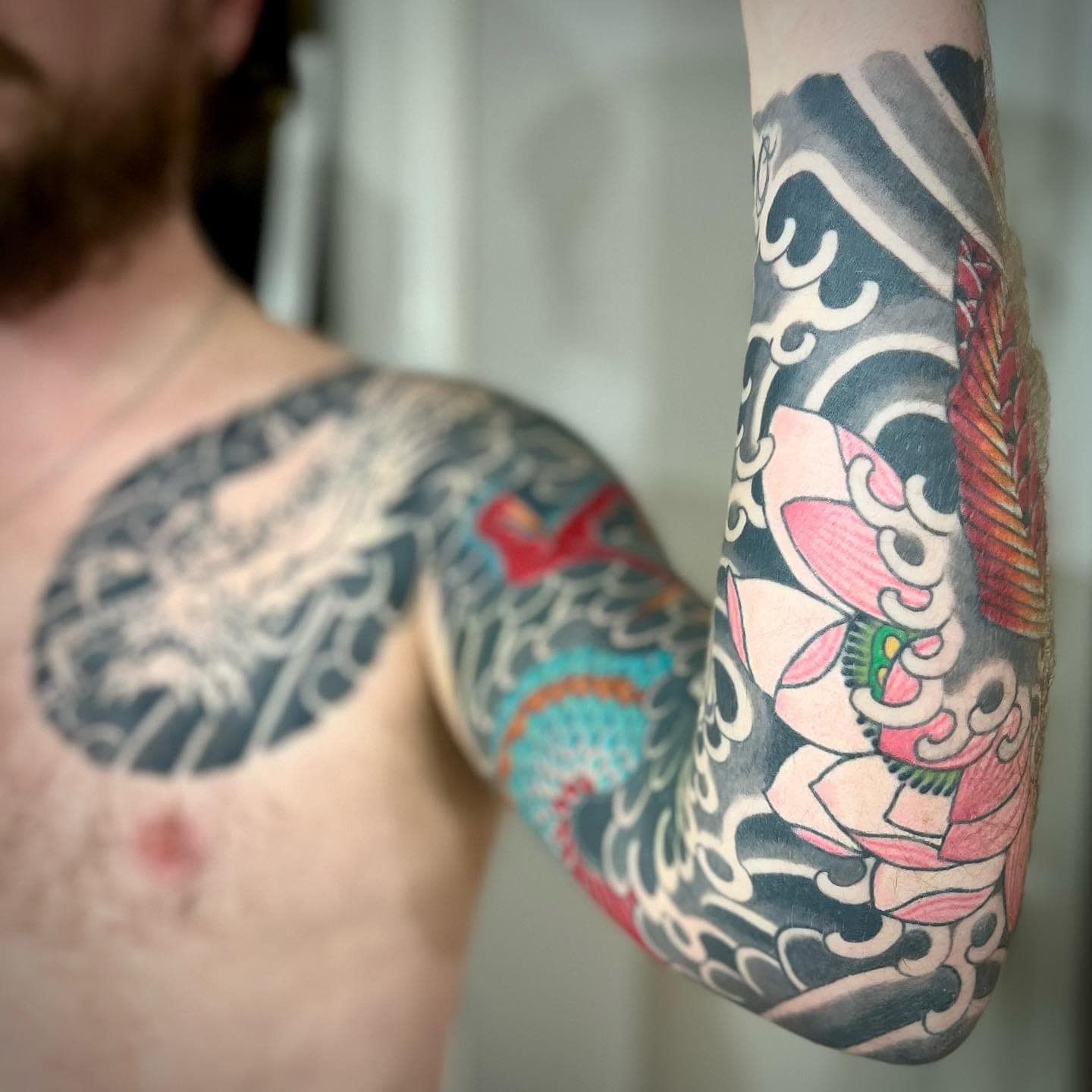 Tatouage réalisé par Adri au Tattoo Studio Tewfick à Angers