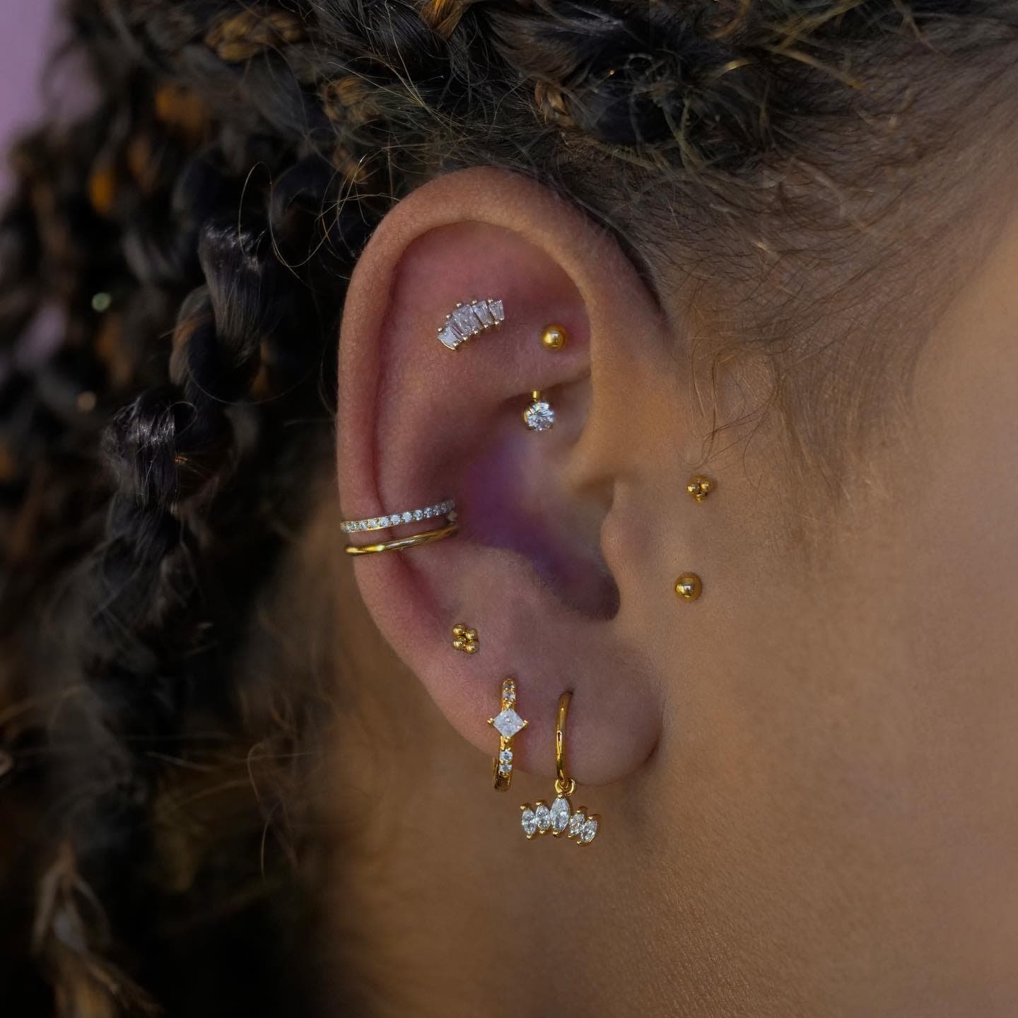 Piercing réalisé par Bryan au Tattoo Studio Tewfick à Angers
