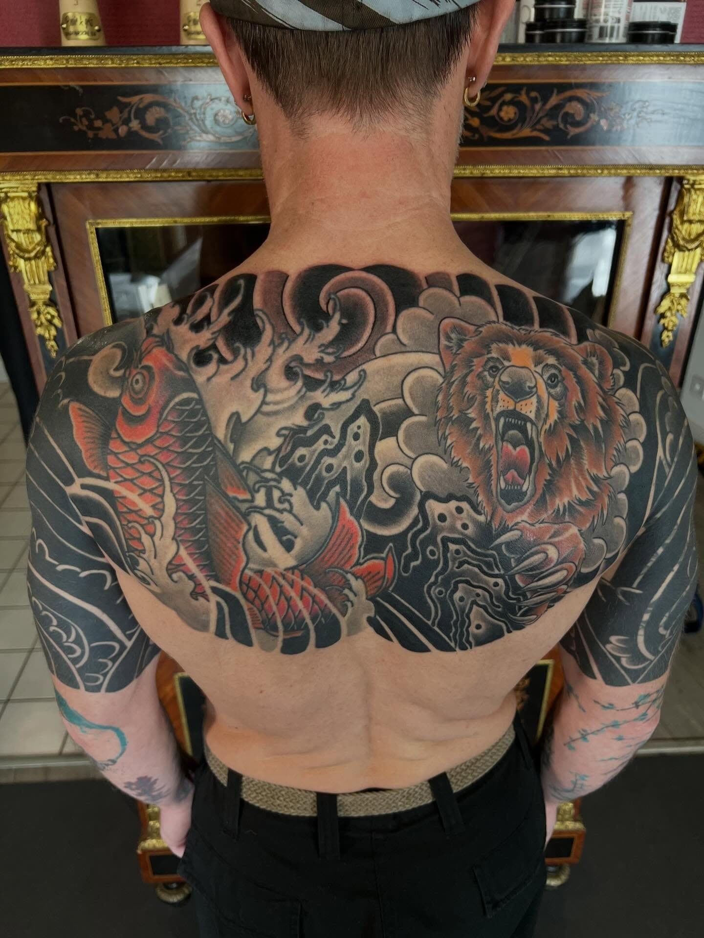 Tatouage réalisé par Arno au Tattoo Studio Tewfick à Angers