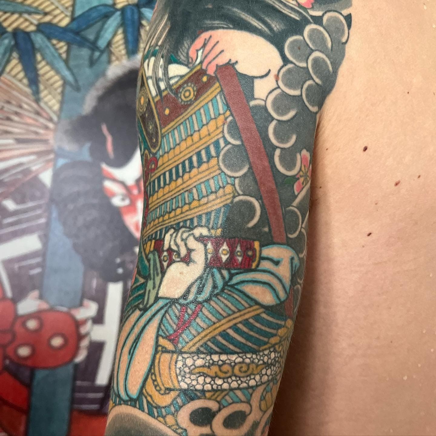 Tatouage réalisé par Adri au Tattoo Studio Tewfick à Angers