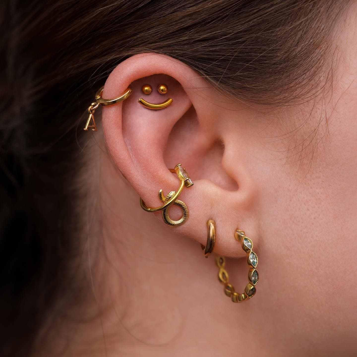 Piercing réalisé par Bryan au Tattoo Studio Tewfick à Angers