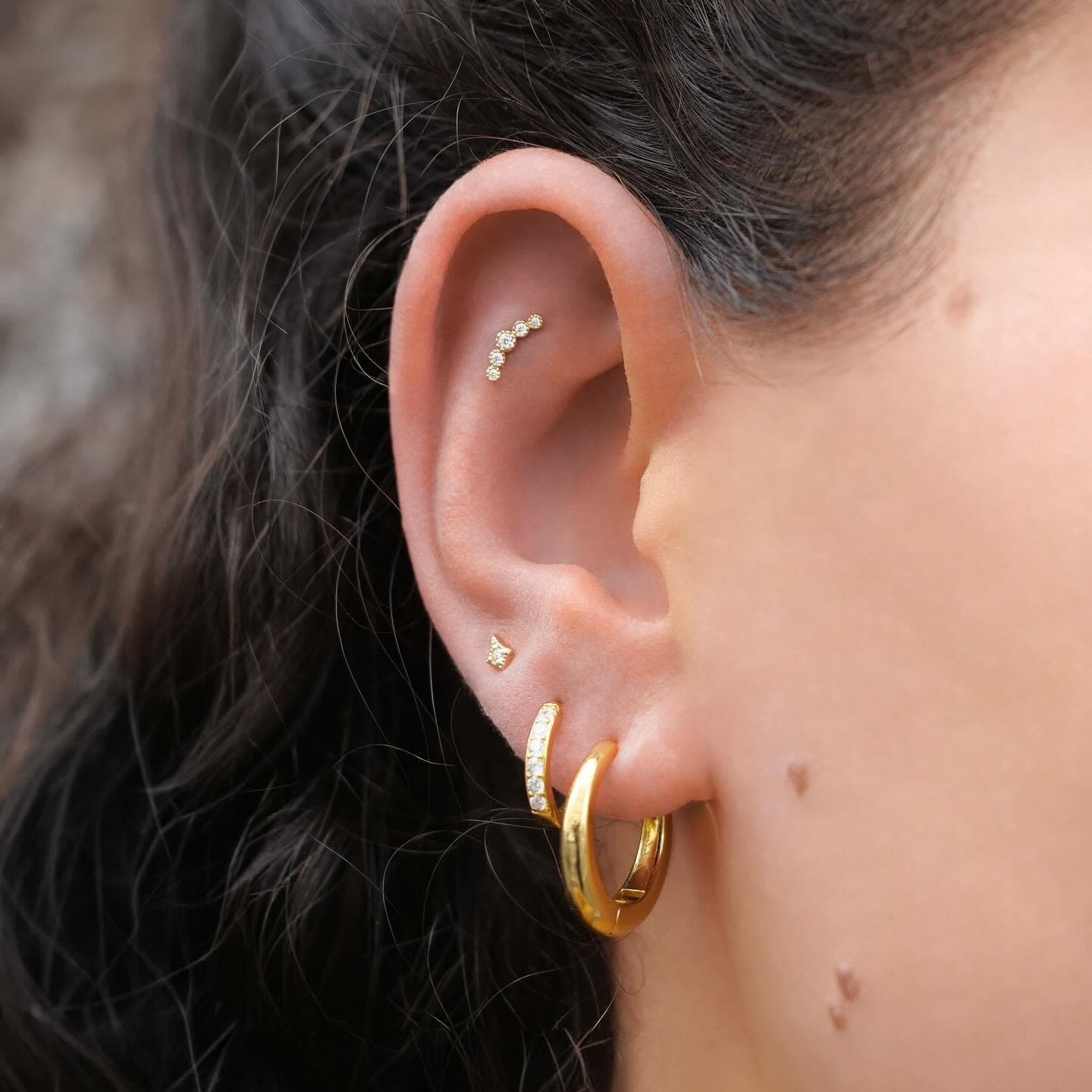 Piercing réalisé par Bryan au Tattoo Studio Tewfick à Angers