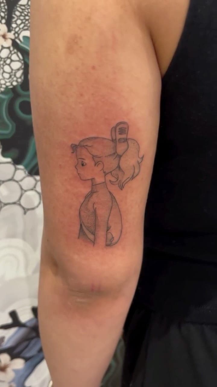 Tatouage réalisé par Rudy au Tattoo Studio Tewfick à Angers