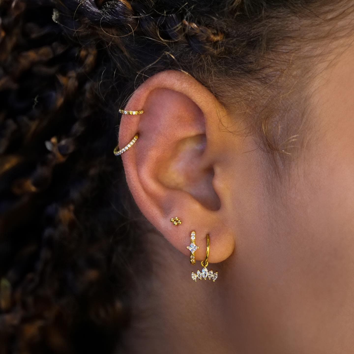 Piercing réalisé par Bryan au Tattoo Studio Tewfick à Angers