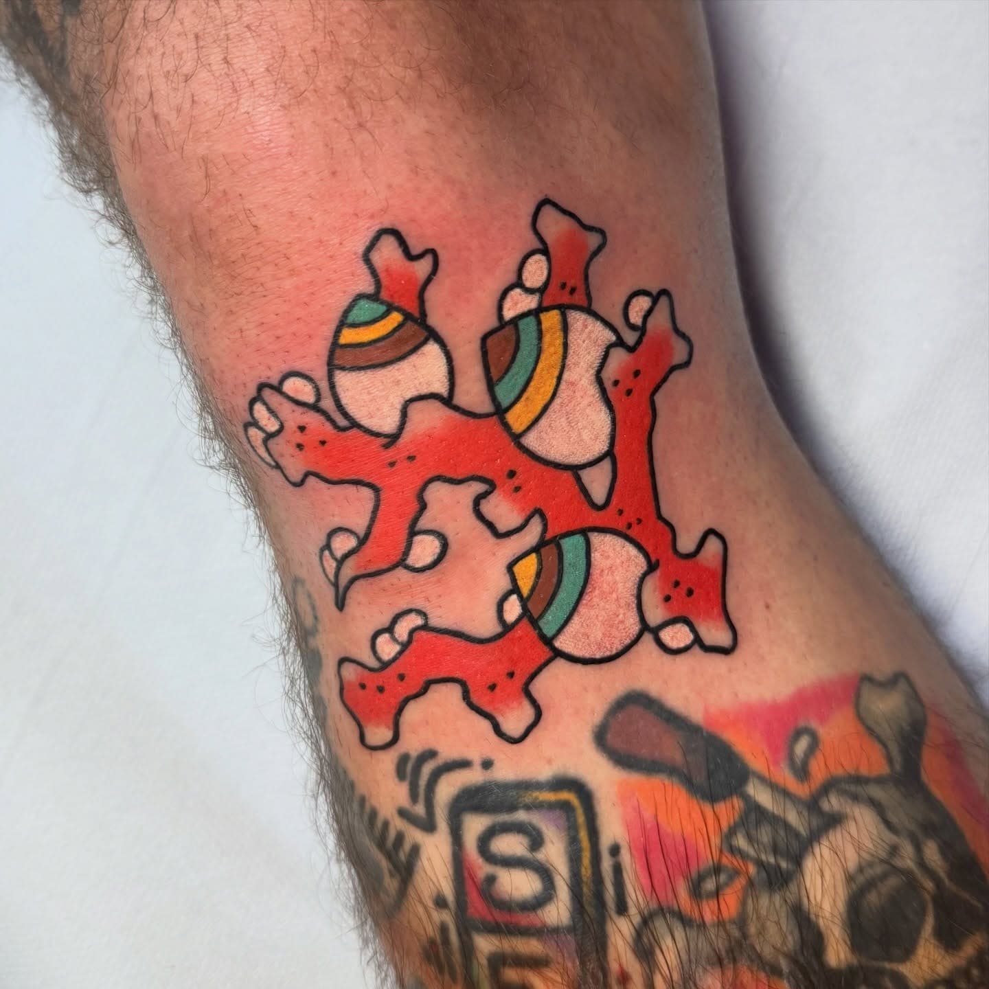 Tatouage réalisé par Dany au Tattoo Studio Tewfick à Angers