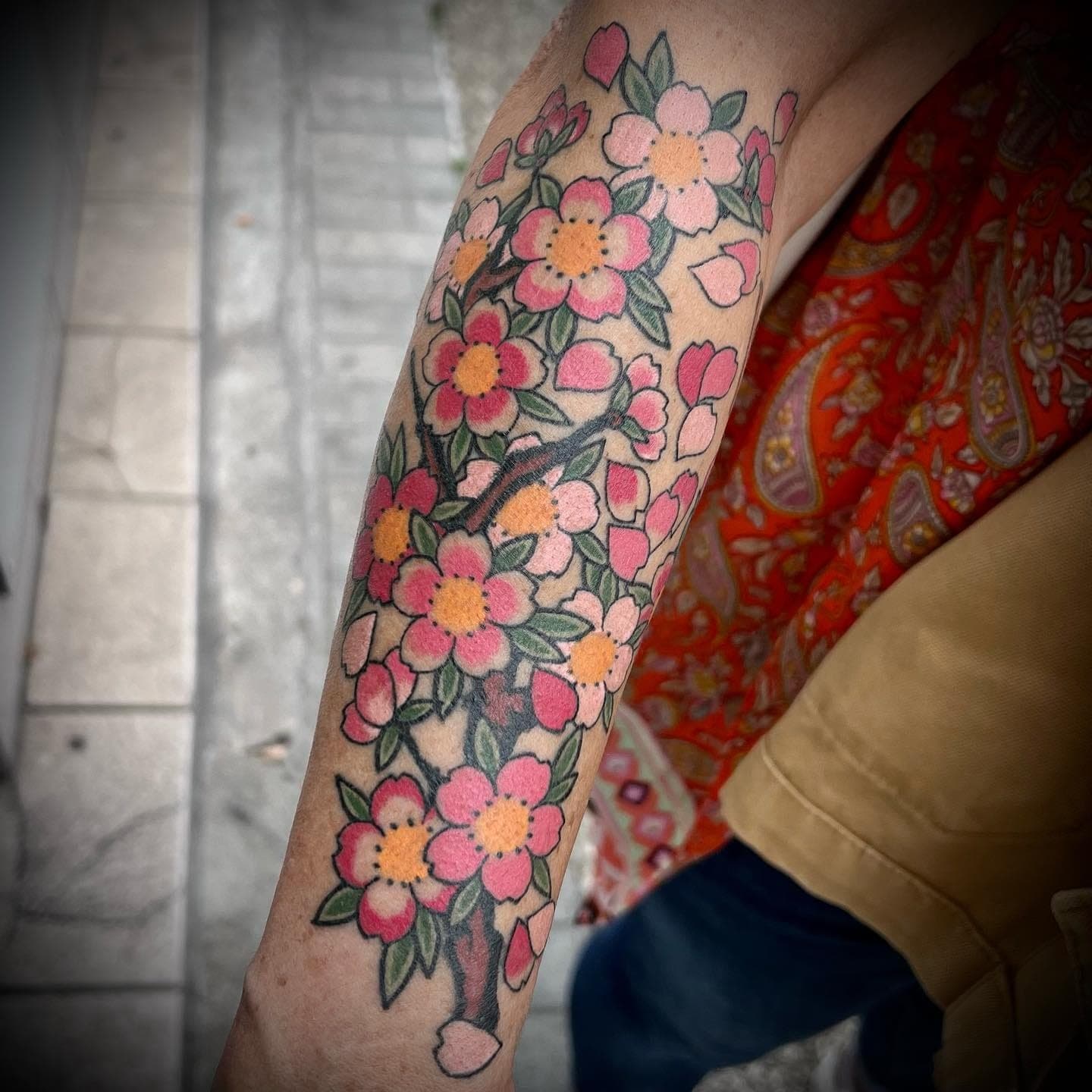 Tatouage réalisé par Adri au Tattoo Studio Tewfick à Angers