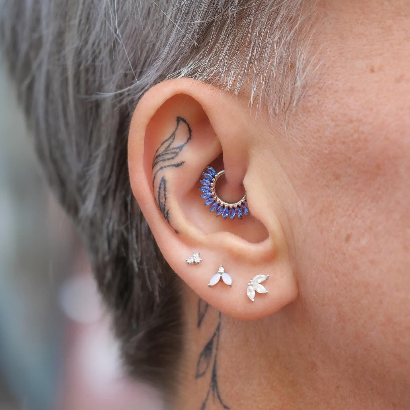 Piercing réalisé par Bryan au Tattoo Studio Tewfick à Angers