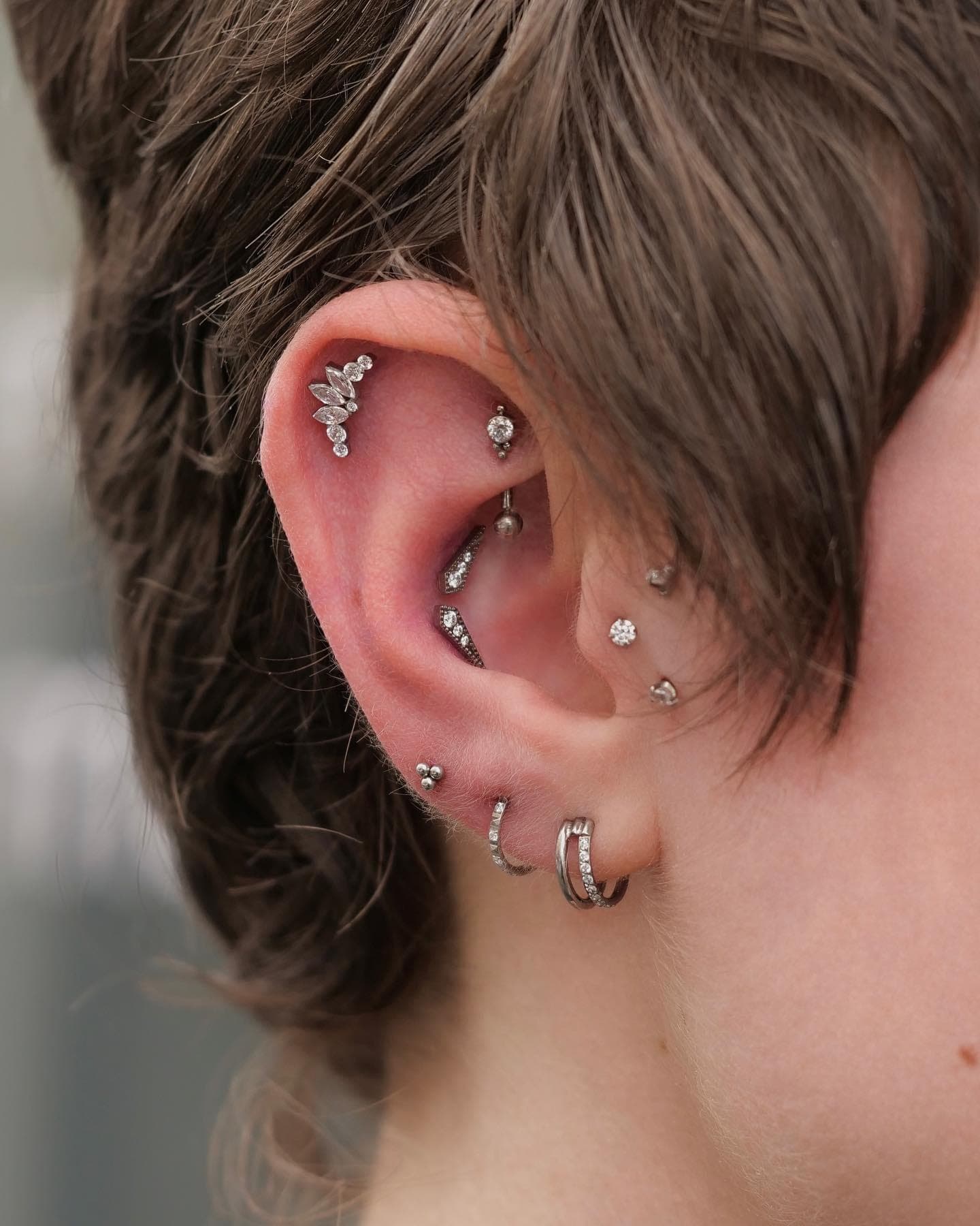 Piercing réalisé par Bryan au Tattoo Studio Tewfick à Angers