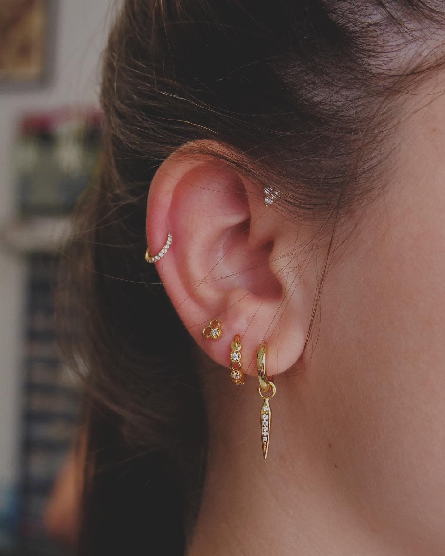 Piercing réalisé par Bryan au Tattoo Studio Tewfick à Angers