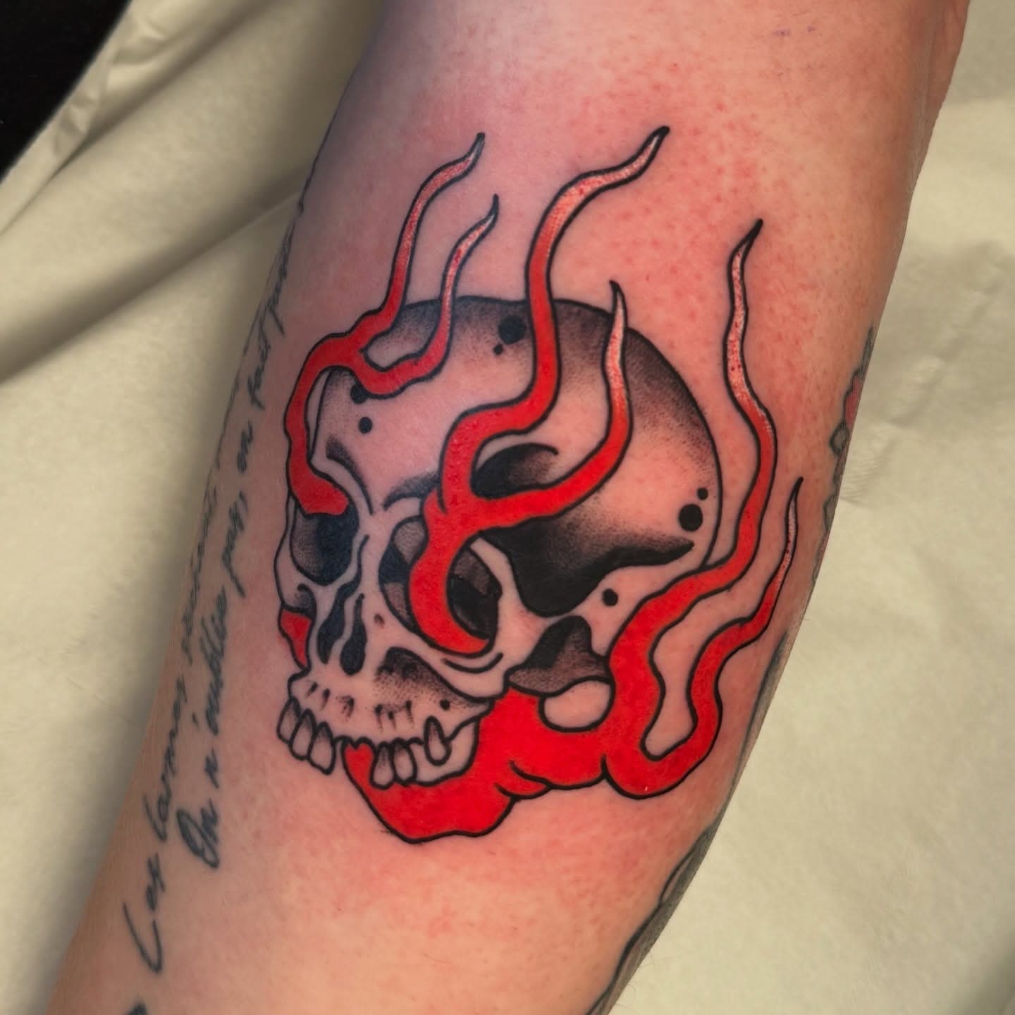 Tatouage réalisé par Dany au Tattoo Studio Tewfick à Angers
