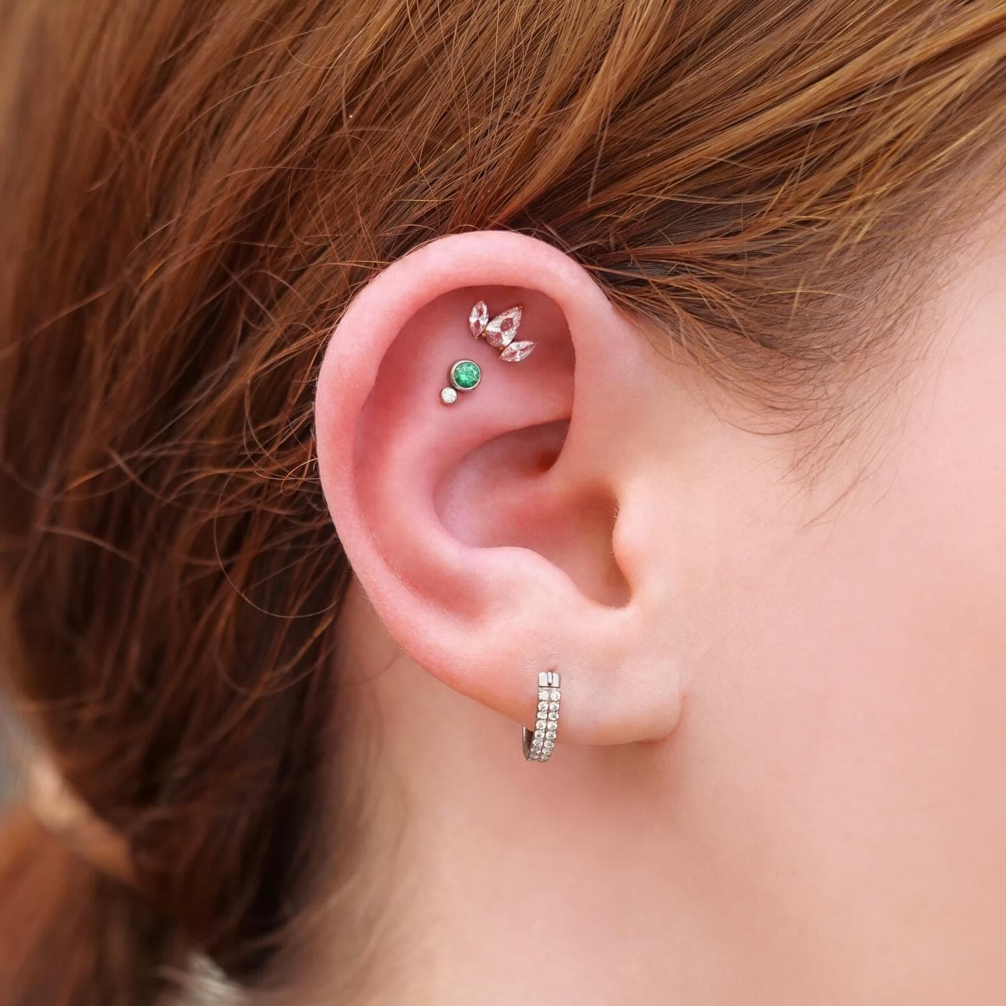 Piercing réalisé par Bryan au Tattoo Studio Tewfick à Angers