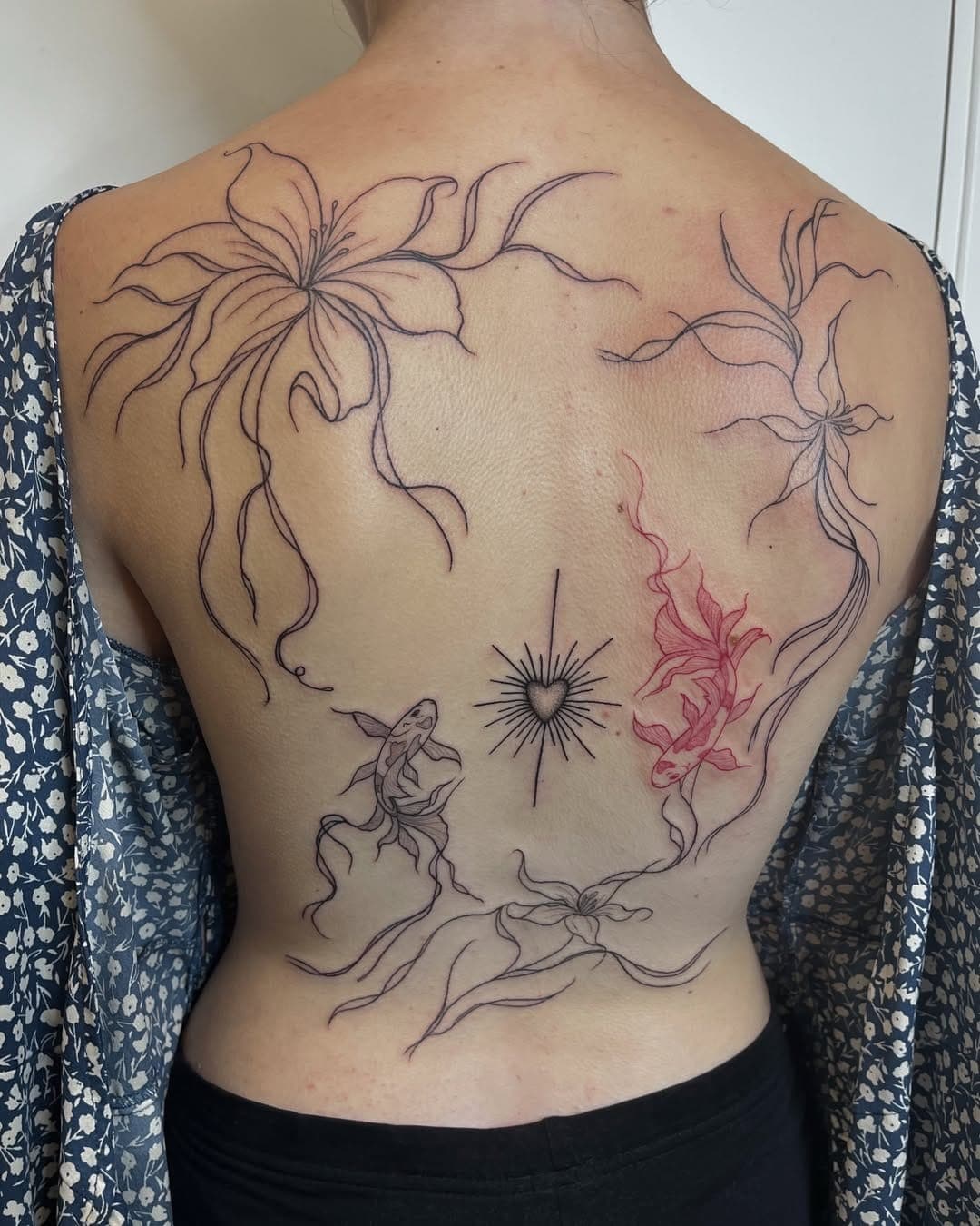 Tatouage réalisé par Yon au Tattoo Studio Tewfick à Angers