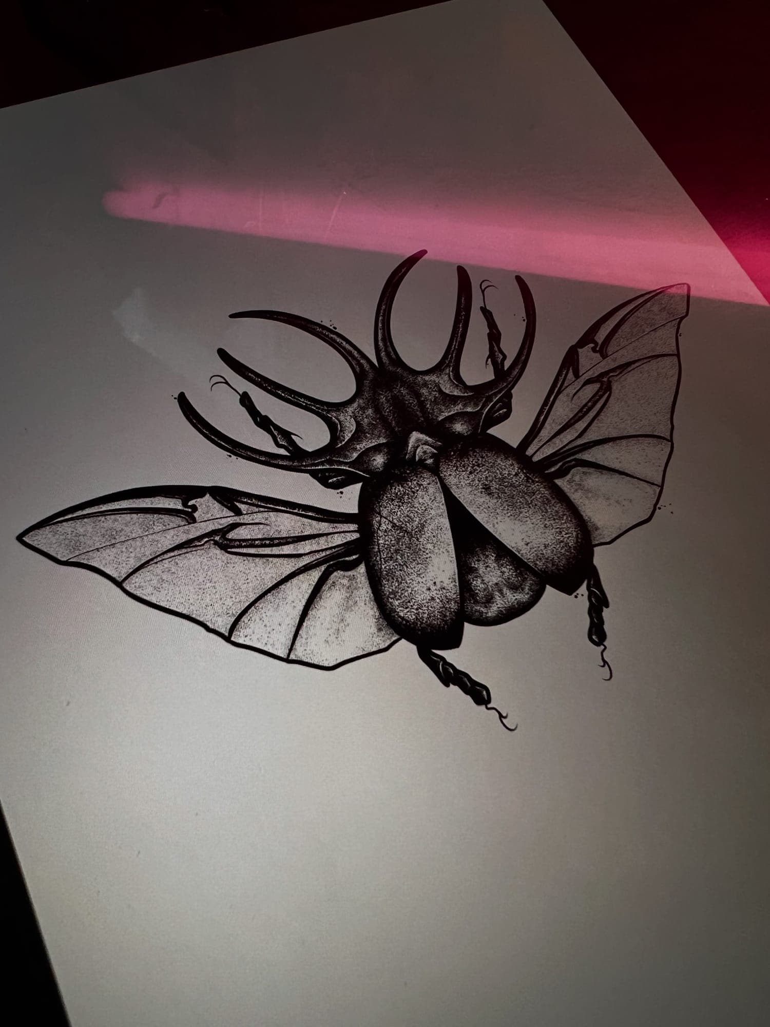 Tatouage réalisé par Hugo au Tattoo Studio Tewfick à Angers