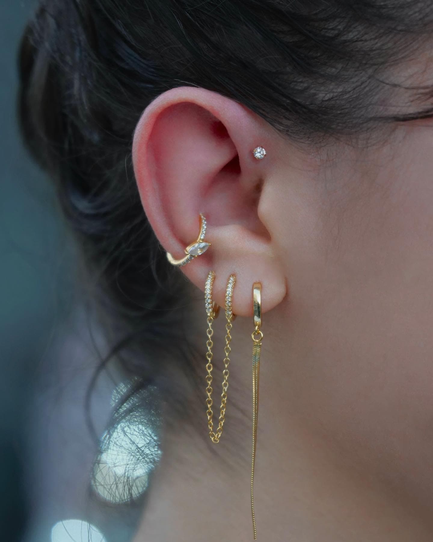 Piercing réalisé par Bryan au Tattoo Studio Tewfick à Angers