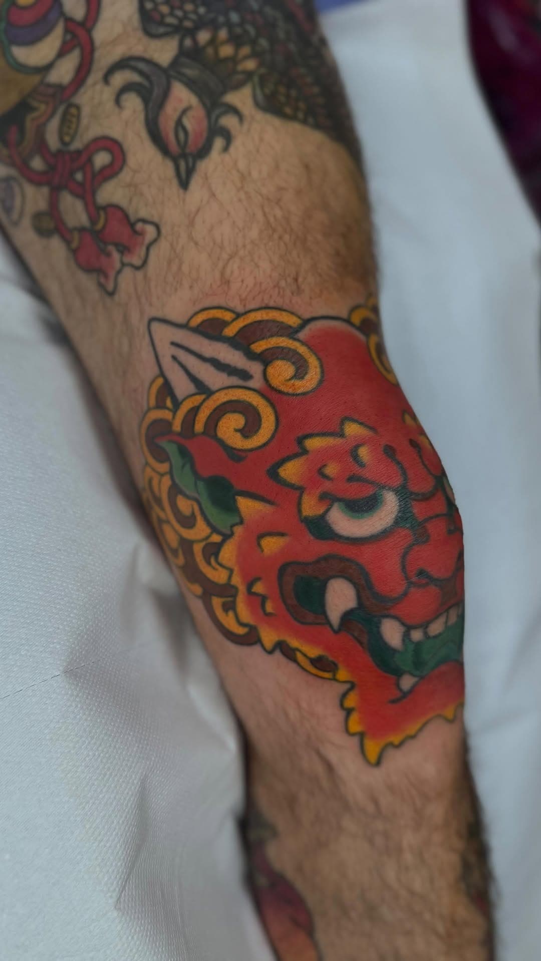Tatouage réalisé par Dany au Tattoo Studio Tewfick à Angers