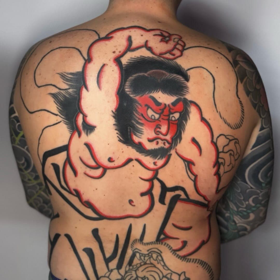 Tatouage réalisé par Dany au Tattoo Studio Tewfick à Angers