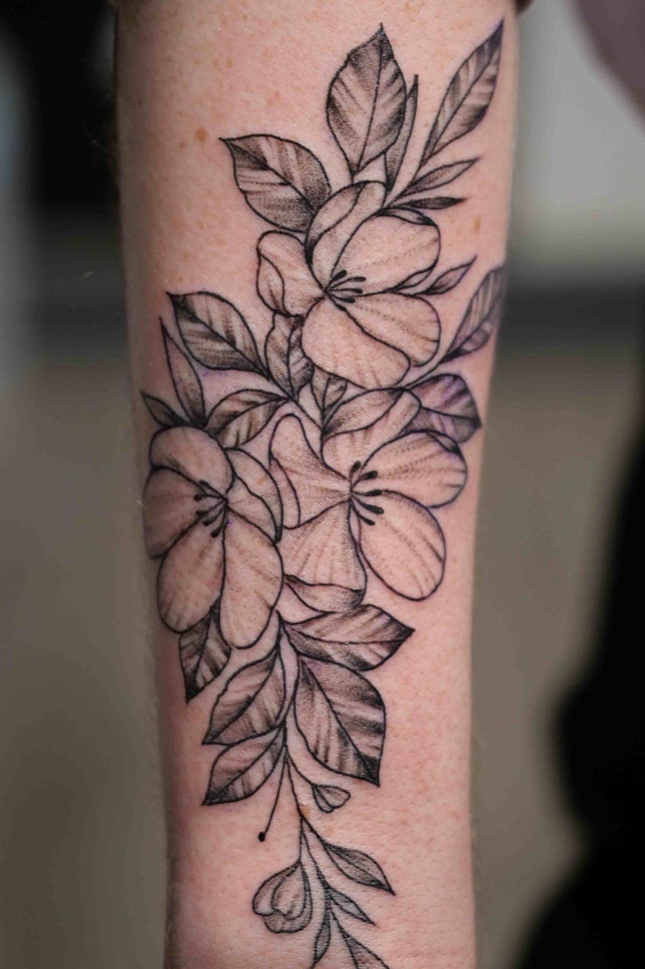 Tatouage réalisé au Tattoo Studio Tewfick à Angers - réalisation n° 1